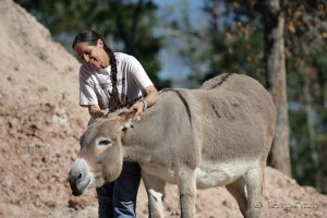 Marjorie Farabee and Abby