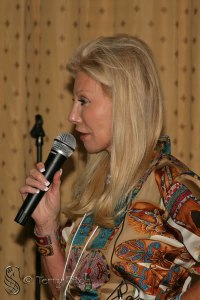 Madeleine Pickens at the 2011International Equine Conference ~ photo by Terry Fitch of Wild Horse Freedom Federation