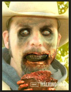 "He's BACK!!!" ~ clear evidence that horse meat does not enhance one's completion.