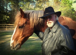 Moose and his faithful companion, R.T. ~ photo by Terry Fitch of Wild Horse Freedom Federation