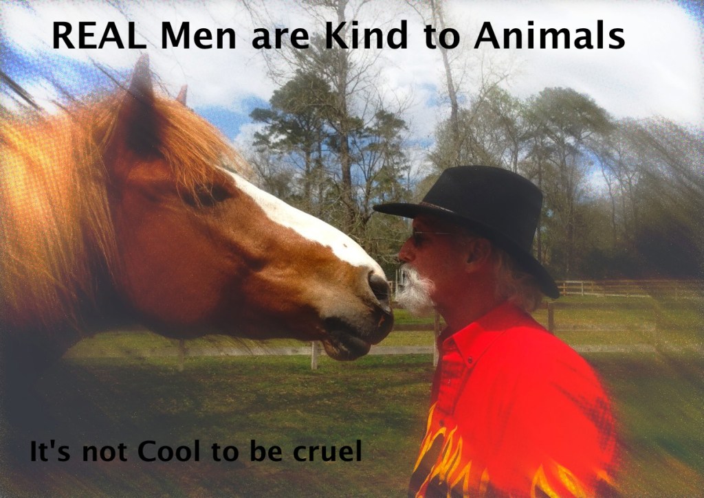 "Moose" and his trusty human, R.T. Fitch