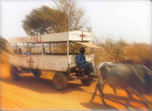 BLM's broken down WAAAmbulance