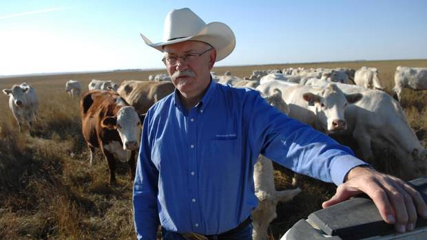 Garner Deobald and his family have been farming this land near Hodgeville, Sask., for more than 100 years. Deobald has recently found a market for his cattle in Kazakhstan and travels there often. (MARK TAYLOR FOR THE GLOBE AND MAIL.)