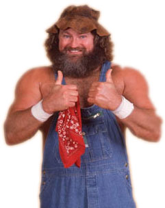 BLM Ranger using latest technology, two left thumbs.