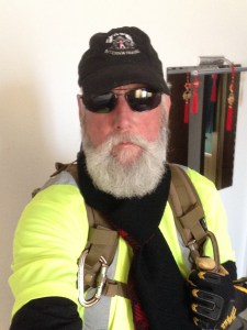 No need to fake the beard, now, or the grey.