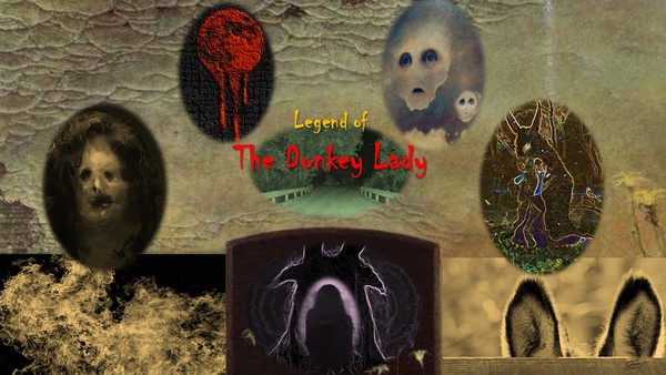 The legend of the Donkey Lady still haunts the wooded areas south of San Antonio, Texas. Graphic by Jack Dennis